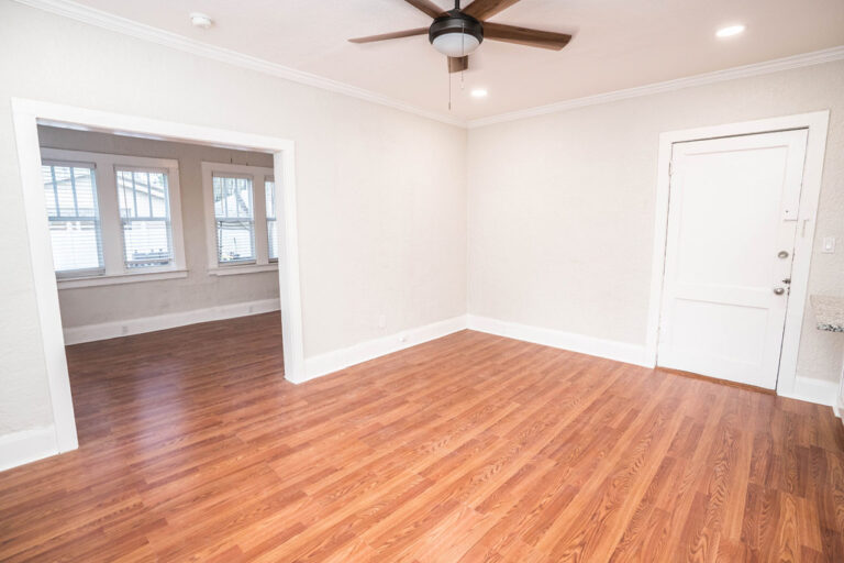 Bay View Flats interior apartment living area