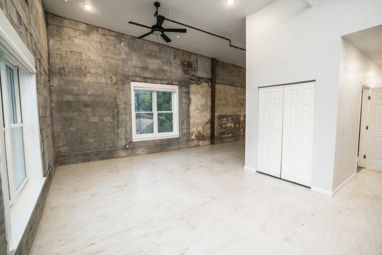 Bootlegger Flats interior living area