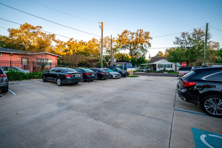 Bootlegger Flats parking lot