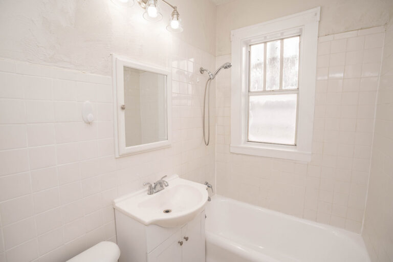 Kansas Flats interior apartment bathroom