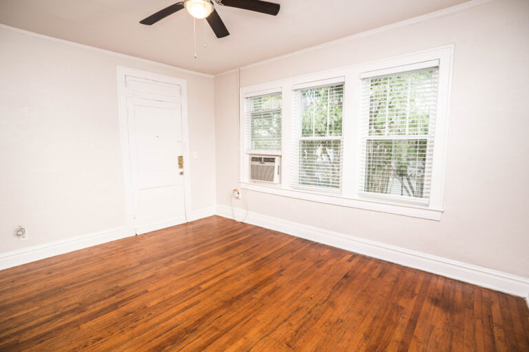 Kansas Flats interior apartment living area