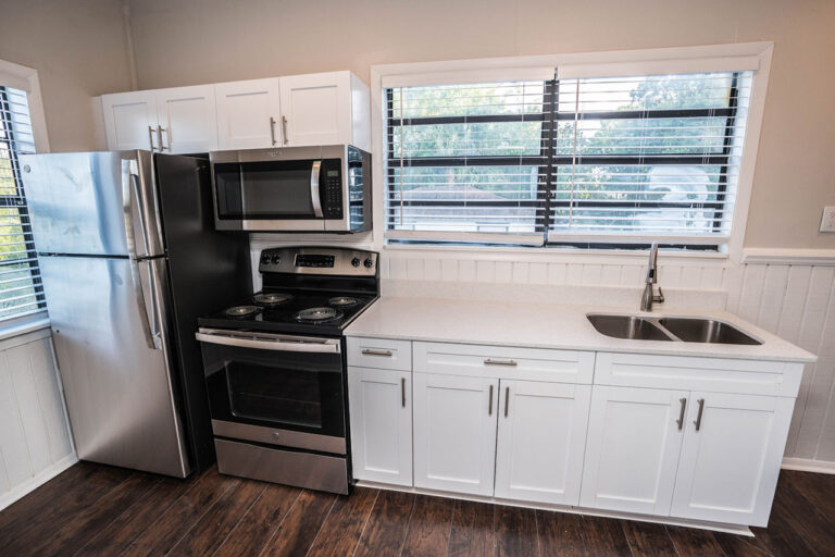 Mulholland Flats interior apartment kitchen