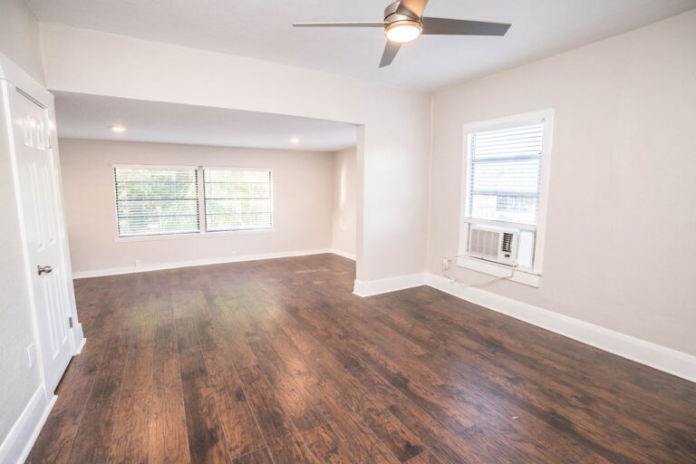 Mulholland Flats interior apartment living area