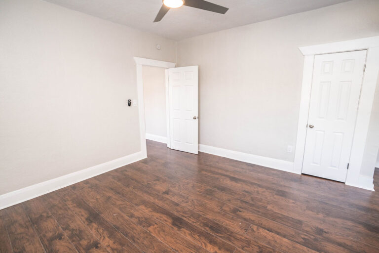 Mulholland Flats interior apartment bedroom