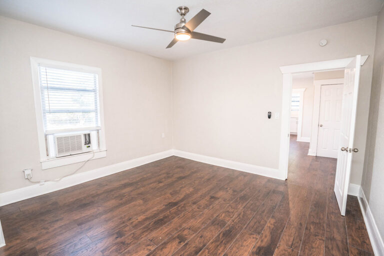 Mulholland Flats interior apartment bedroom