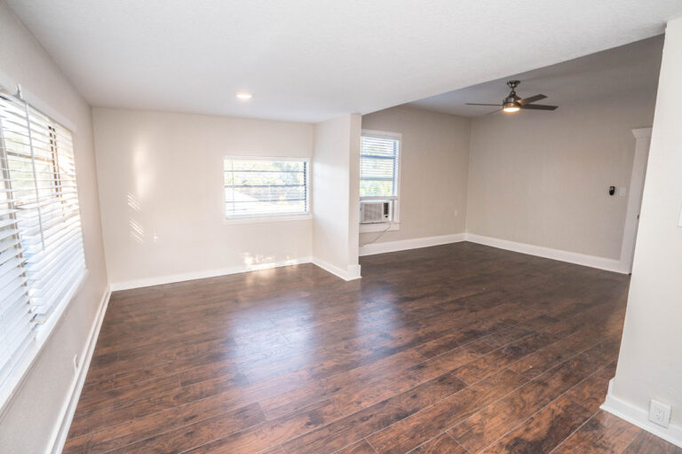 Mulholland Flats interior apartment living area