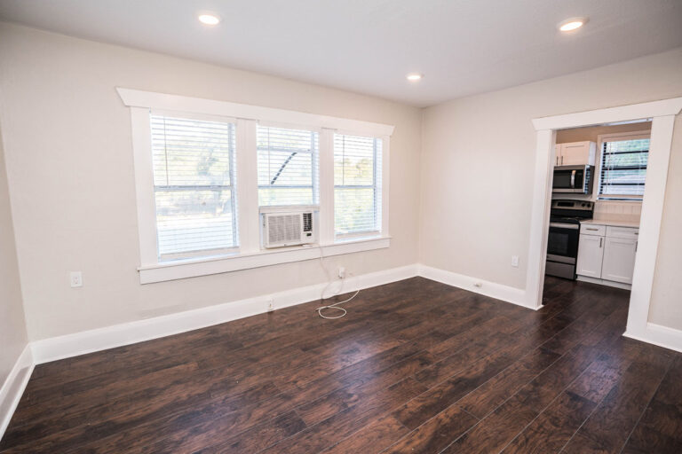 Mulholland Flats interior apartment bedroom