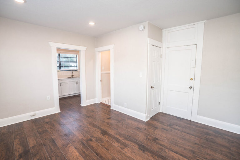 Mulholland Flats interior apartment bedroom