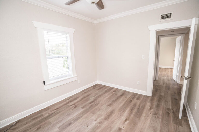 Mulholland Flats interior apartment bedroom